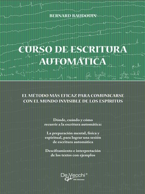 cover image of Curso de escritura automática